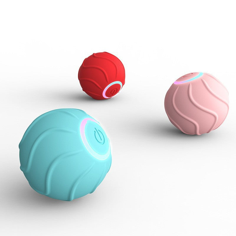 Interactive Motion Activated Rolling Ball Dog Toy